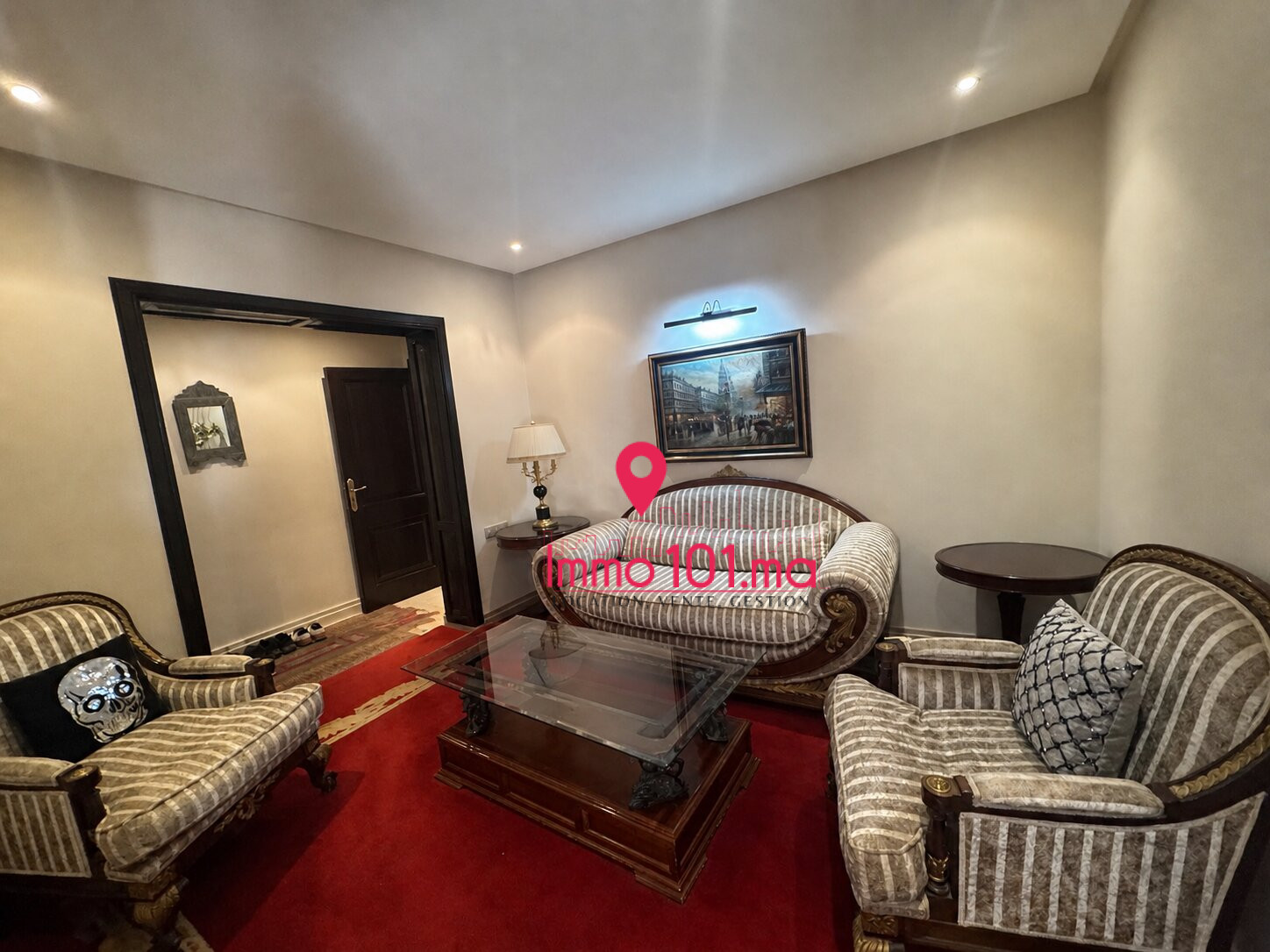 Location appartement meublé à Hay Riad ZLLAM2430